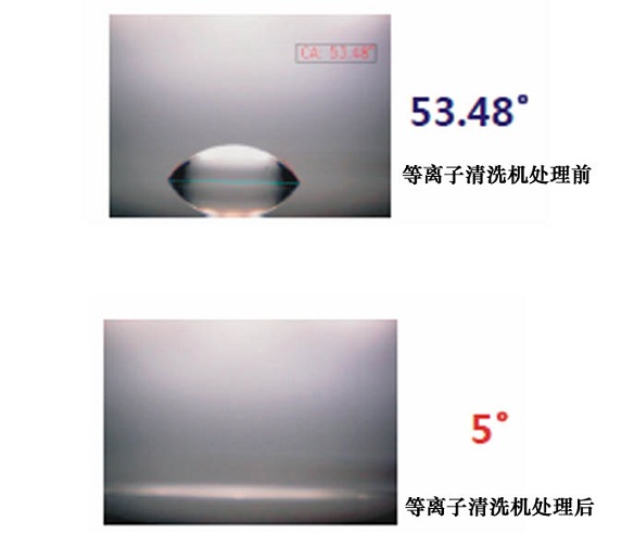普樂斯等離子清洗機處理效果