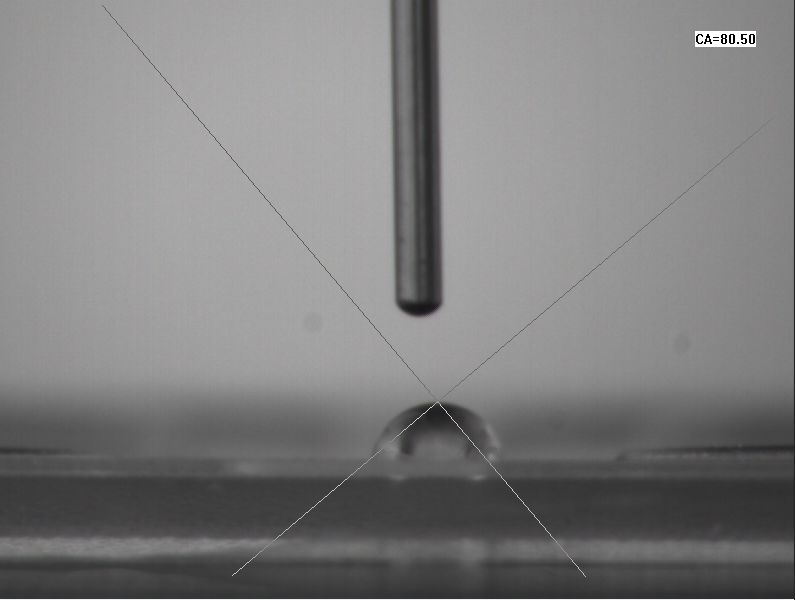 氧等離子體處理PEEK接觸角80.5°-等離子清洗機