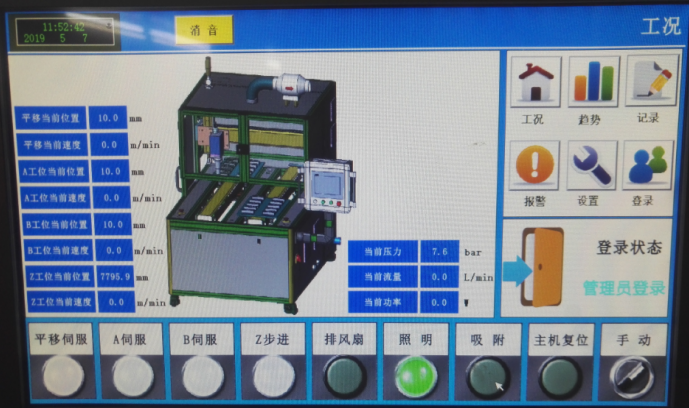 等離子清洗機(jī)控制器顯示屏-普樂斯等離子清洗機(jī)